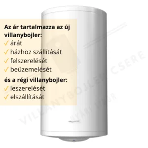 Hajdu Aquastic eco 120 Erp villanybojler árak. 120 literes bojler vásárlás