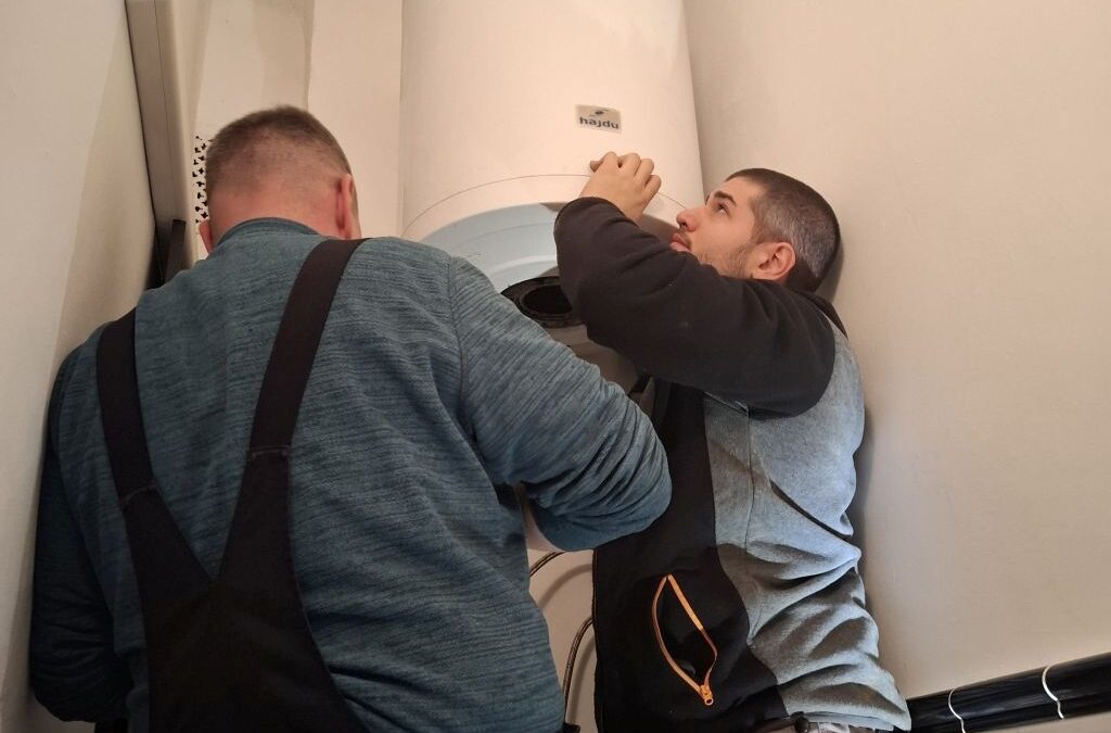 Villanybojler szerelés garanciával