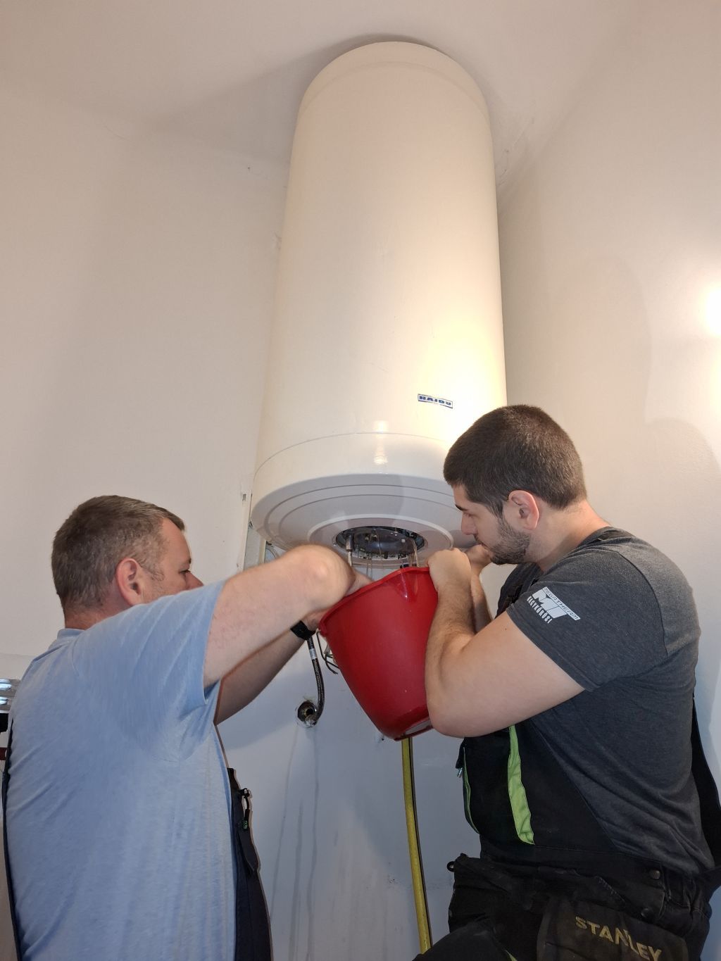 Bojler tisztítás szakember által, vízkő eltávolítása